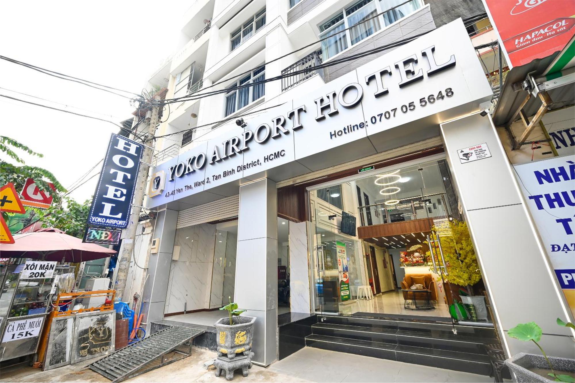 Yoko Airport Saigon Hotel مدينة هوشي منه المظهر الخارجي الصورة