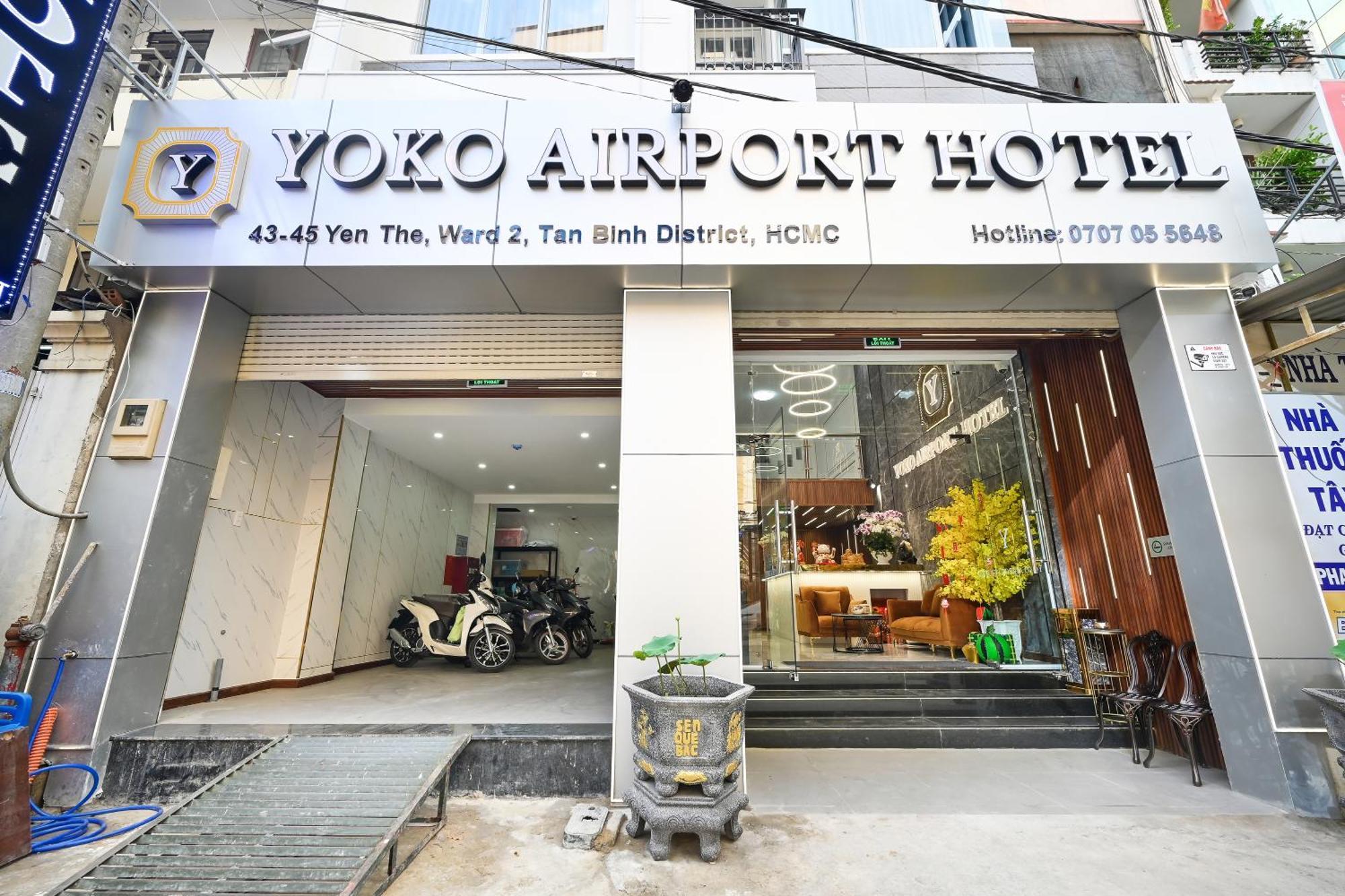 Yoko Airport Saigon Hotel مدينة هوشي منه المظهر الخارجي الصورة